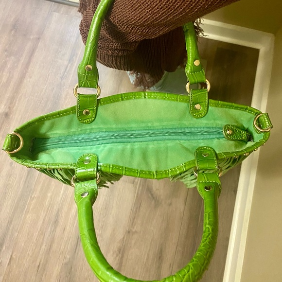 Fringe & Studs Suede Purse - Picture 10 of 13